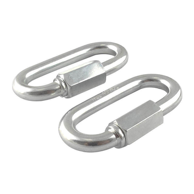 4mm 5mm 6mm Ζυγισμένο οβάλ γρήγορο σύνδεσμο για ρυμουλκούμενο υλικό