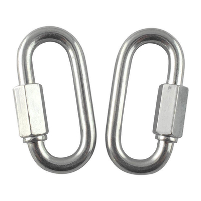 4mm 5mm 6mm Ζυγισμένο οβάλ γρήγορο σύνδεσμο για ρυμουλκούμενο υλικό