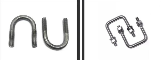 OEM CNC Hardware Τμήματα U-bolt Hardware Επεξεργασμένο με τυποποίηση και επίχρισμα σε σκόνη
