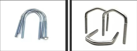 OEM CNC Hardware Τμήματα U-bolt Hardware Επεξεργασμένο με τυποποίηση και επίχρισμα σε σκόνη