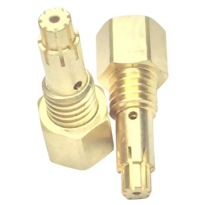 OEM CNC εξαρτήματα υλικού εξατομικευμένων συνδετήρων από χάλκινο μετάλλιο με διαδικασία τυποποίησης